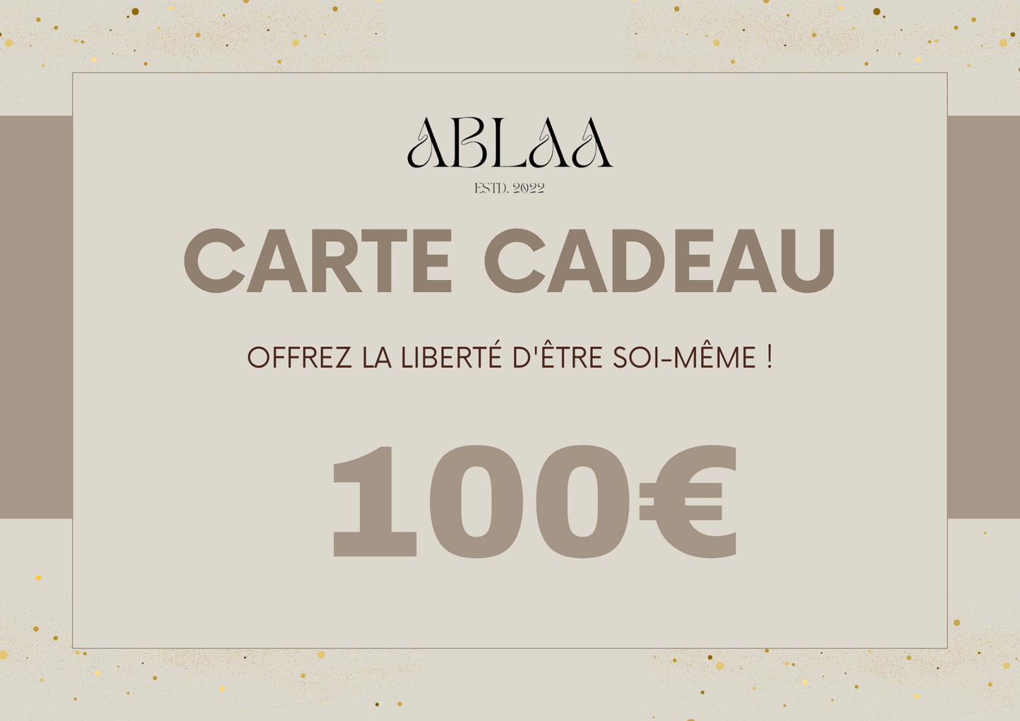 carte cadeau