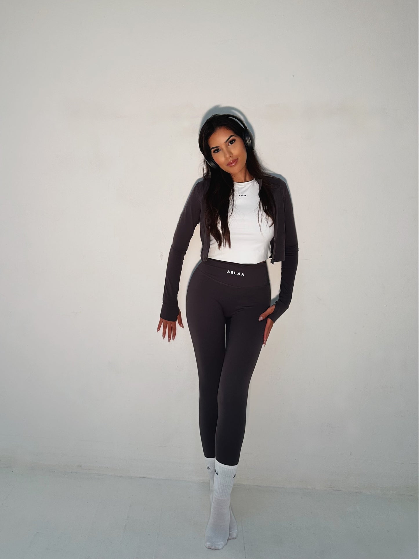 Legging Taille Haute Femme – Effet Push-up & Maintien Sculptant