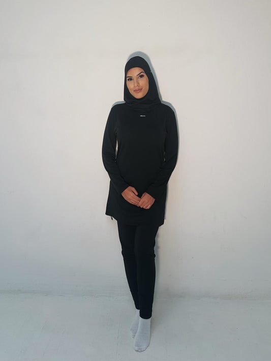 Ensemble Modeste Femme avec Hijab Intégré – Couverture complète & confort haute performance
